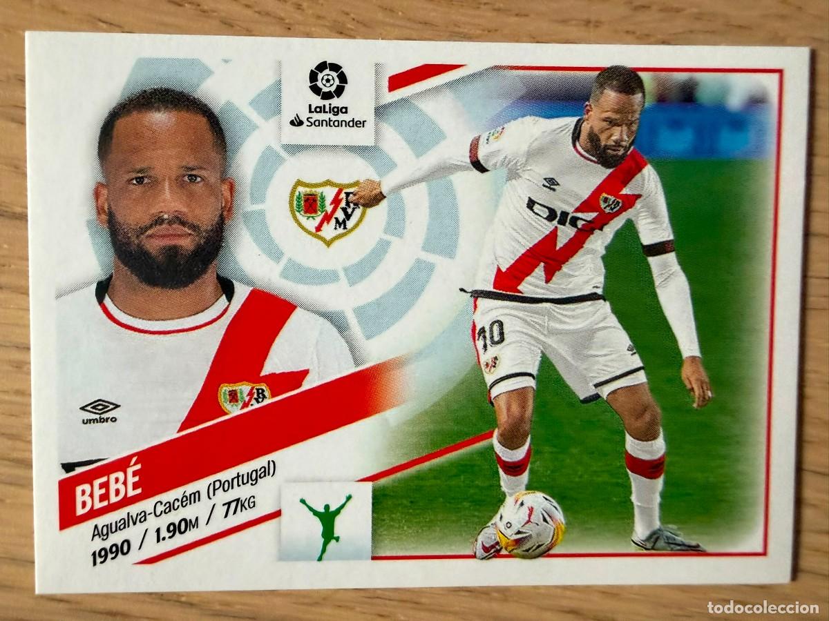 Coleccionismo cromos antiguos: 18 BEBE RAYO VALLECANO 22 23 2022 2023 LIGA SANTANDER COLECCIONES ESTE SIN PEGAR STICKER
