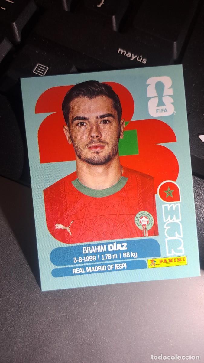 Coleccionismo cromos antiguos: CROMO BRAHIM DIAZ 19 MARRUECOS 19 MAR 19 FIFA WORLD CUP 2026 MUNDIAL PANINI NUNCA PEGADO