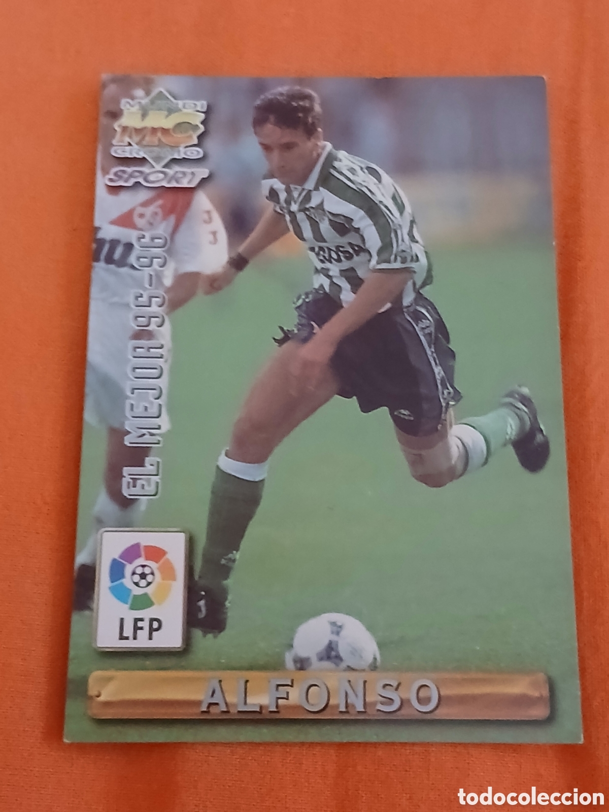 Coleccionismo cromos antiguos: Cromo Alfonso Las Fichas de la Liga Mundicromo Sport (Temp.1996-97) N&deg; 487 (Betis)