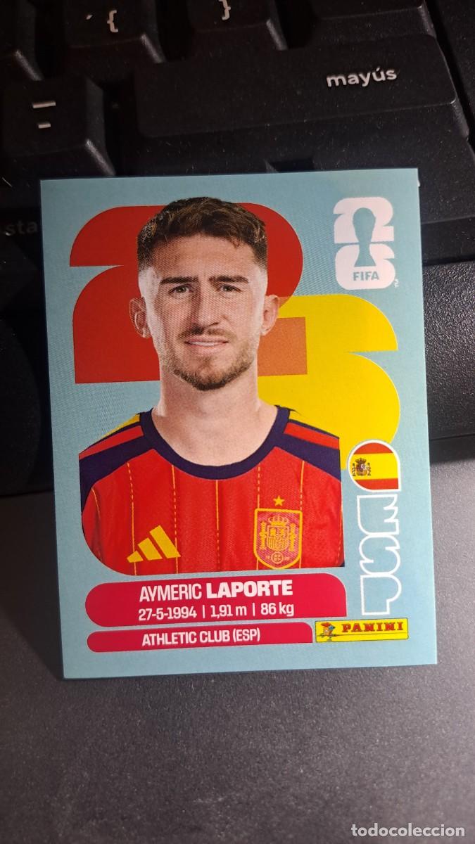 Coleccionismo cromos antiguos: CROMO LAPORTE 4 ESP 4 ESPA&Ntilde;A FIFA WORLD CUP 2026 MUNDIAL PANINI NUNCA PEGADO