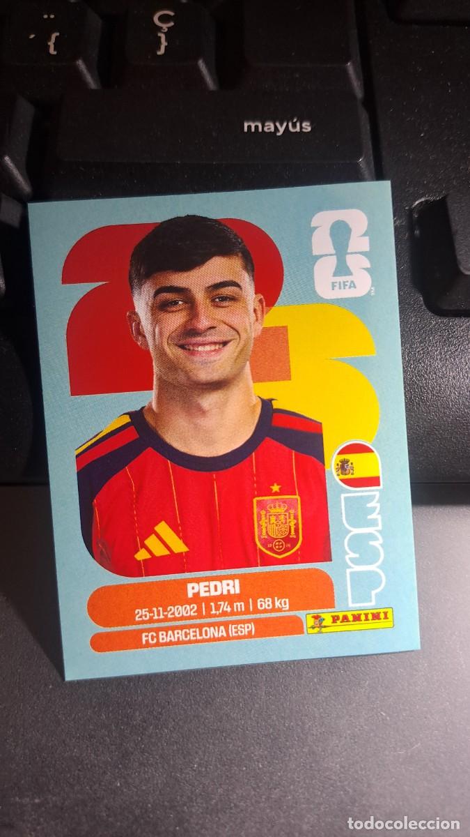 Coleccionismo cromos antiguos: CROMO PEDRI 11 ESP 11 ESPA&Ntilde;A FIFA WORLD CUP 2026 MUNDIAL PANINI NUNCA PEGADO