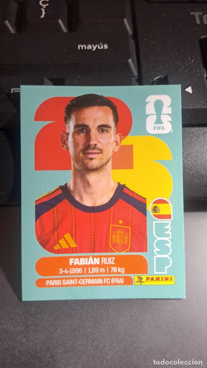 Coleccionismo cromos antiguos: CROMO FABIAN 12 ESP 12 ESPA&Ntilde;A FIFA WORLD CUP 2026 MUNDIAL PANINI NUNCA PEGADO