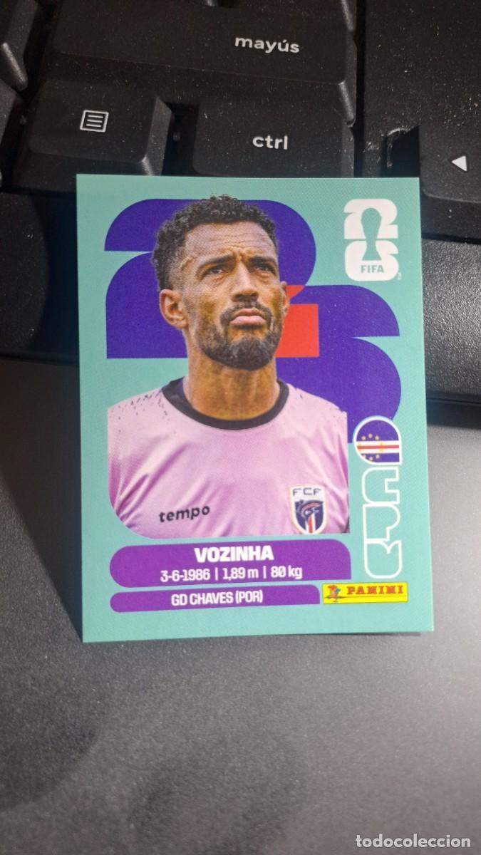Coleccionismo cromos antiguos: CROMO VOZINHA 2 CABO VERDE 2 CPV 2 FIFA WORLD CUP 2026 MUNDIAL PANINI NUNCA PEGADO