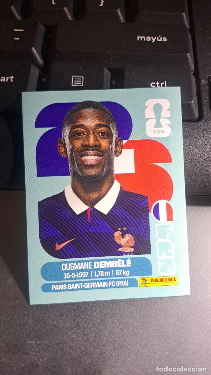 Coleccionismo cromos antiguos: CROMO DEMBELE 15 FRA 15 FRANCIA FRANCE FIFA WORLD CUP 2026 MUNDIAL PANINI NUNCA PEGADO