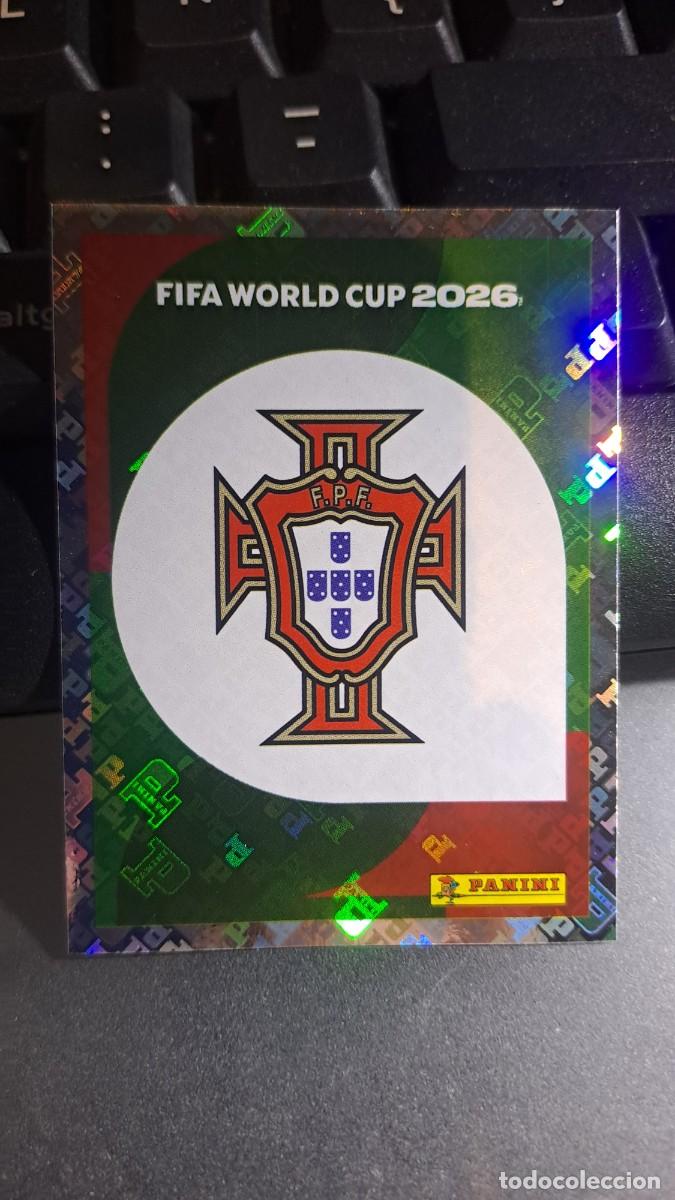 Coleccionismo cromos antiguos: CROMO ESCUDO PORTUGAL 1 POR 1 FIFA WORLD CUP 2026 MUNDIAL PANINI NUNCA PEGADO
