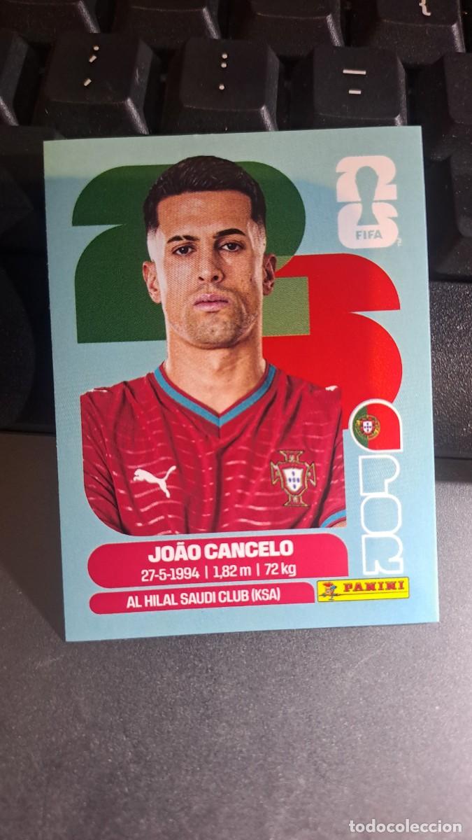 Coleccionismo cromos antiguos: CROMO JOAO CANCELO 5 POR 5 PORTUGAL FIFA WORLD CUP 2026 MUNDIAL PANINI NUNCA PEGADO