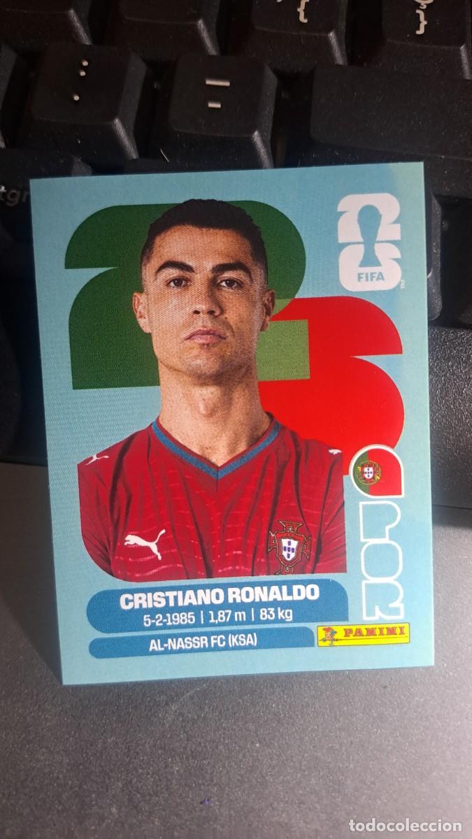 Coleccionismo cromos antiguos: CROMO CRISTIANO RONALDO 15 POR 15 PORTUGAL FIFA WORLD CUP 2026 MUNDIAL PANINI NUNCA PEGADO