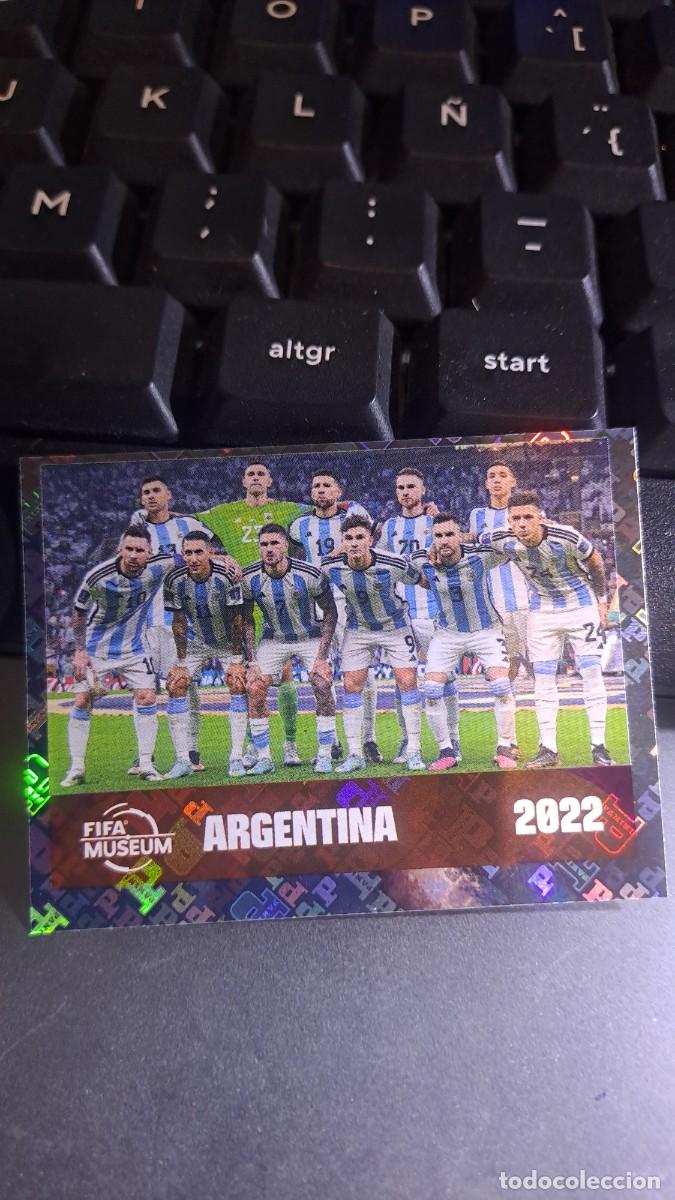 Coleccionismo cromos antiguos: CROMO EQUIPO ALINEACION ARGENTINA 2022 FWC 19 FIFA WORLD CUP 2026 MUNDIAL PANINI NUNCA PEGADO