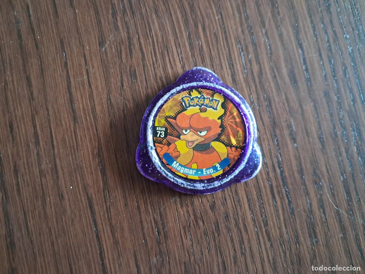 Coleccionismo cromos antiguos: TAZO POG KRAK N&ordm; 73 MAGMAR - EVO 2 TAZO KRAKS PANINI 2005 POK&Eacute;MON NINTENDO