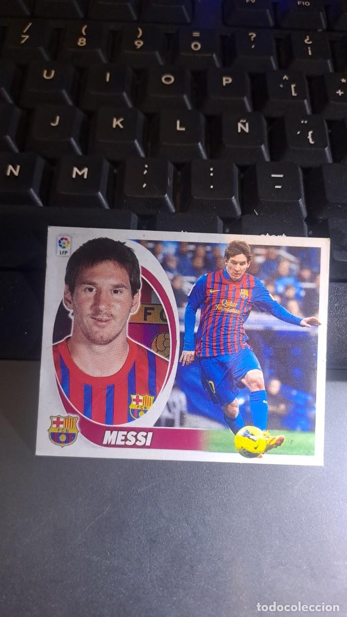 Coleccionismo cromos antiguos: CROMO MESSI 14 BARCELONA LIGA 2012 2013 12 13 ESTE PANINI NUNCA PEGADO