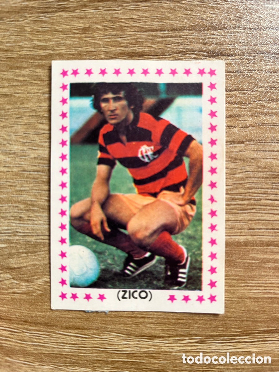 Coleccionismo cromos antiguos: Zico 1982 del &aacute;lbum &ldquo;Las aventuras de Super Cacho&rdquo; (Uruguay)