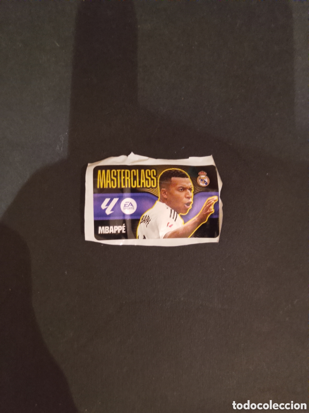 Coleccionismo cromos antiguos: Mbapp&eacute; masterclass cromo chicle la liga este 26/27