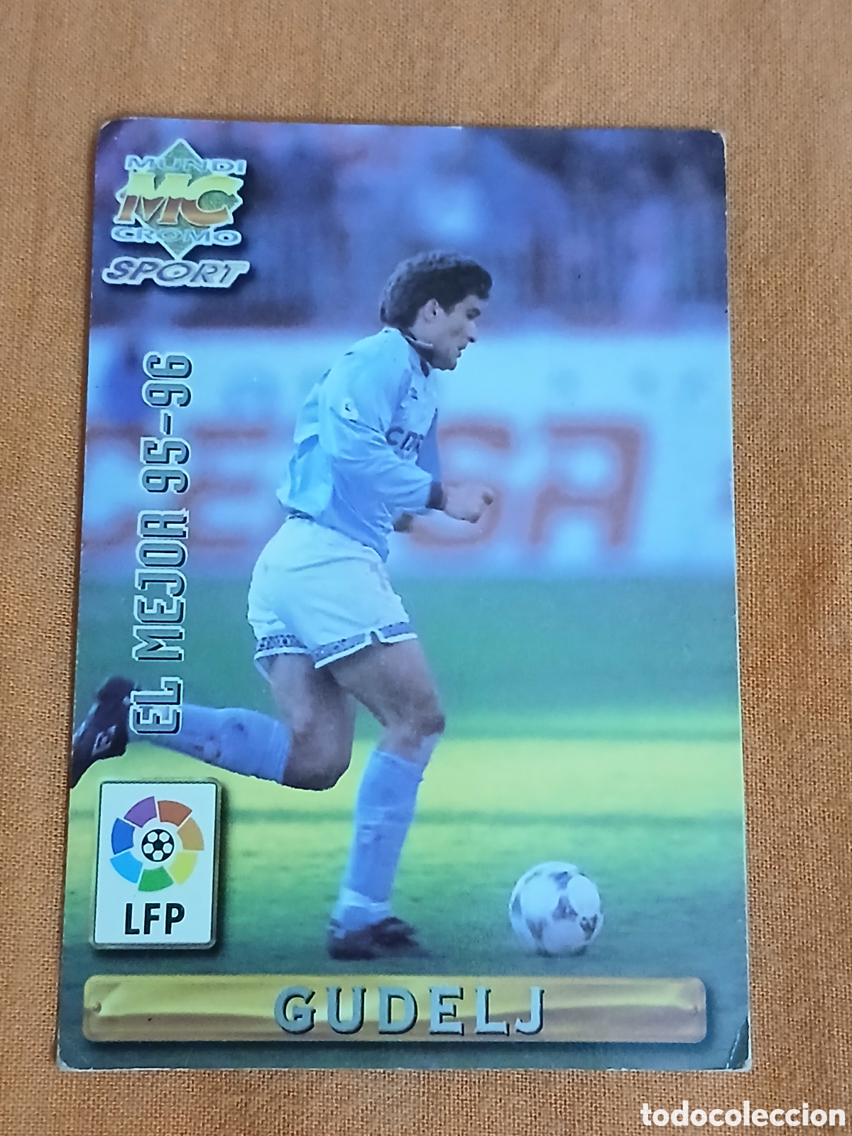 Coleccionismo cromos antiguos: Cromo Gudelj Las Fichas de la Liga Mundicromo Sport (Temp. 1995-96) N&deg;400 Celta de Vigo