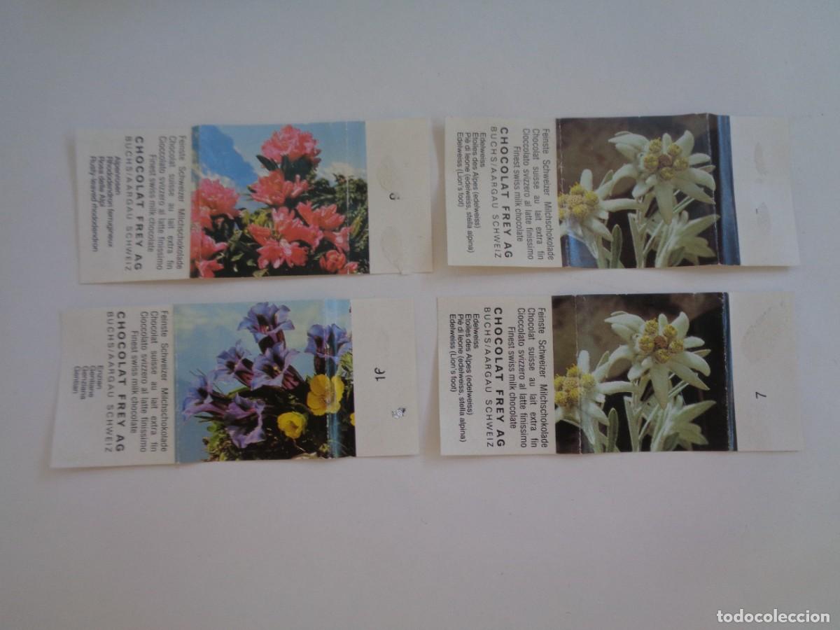 Coleccionismo cromos antiguos: LOTE DE 4 CROMOS DE CHOCOLATES FREY AG