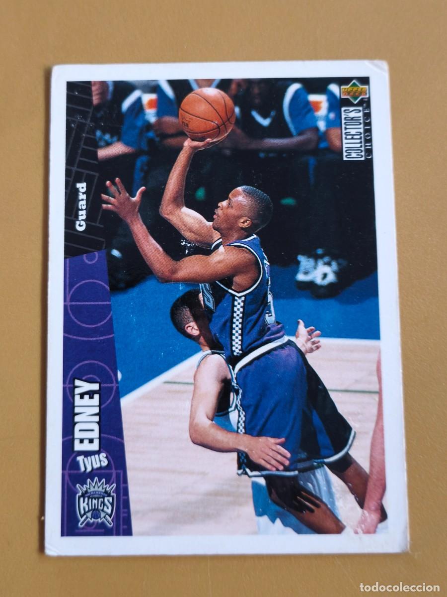 Coleccionismo cromos antiguos: tyus edney, upper deck collector's