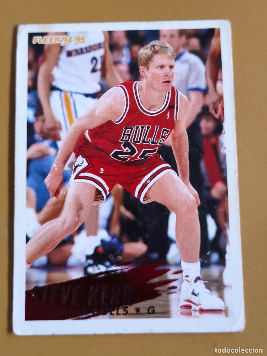 Coleccionismo cromos antiguos: steve kerr, fleer 94 95 chicago bulls