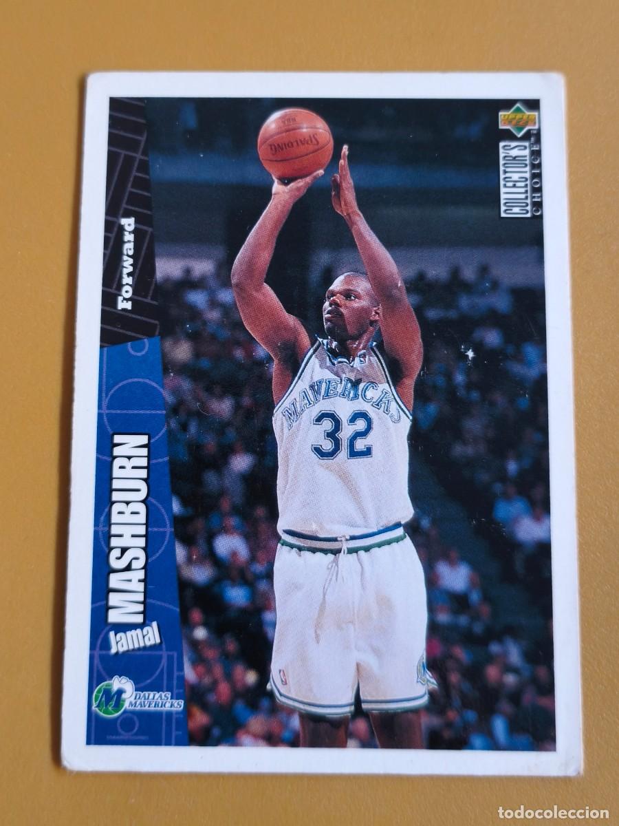 Coleccionismo cromos antiguos: jamal mashburn, upper deck collector's