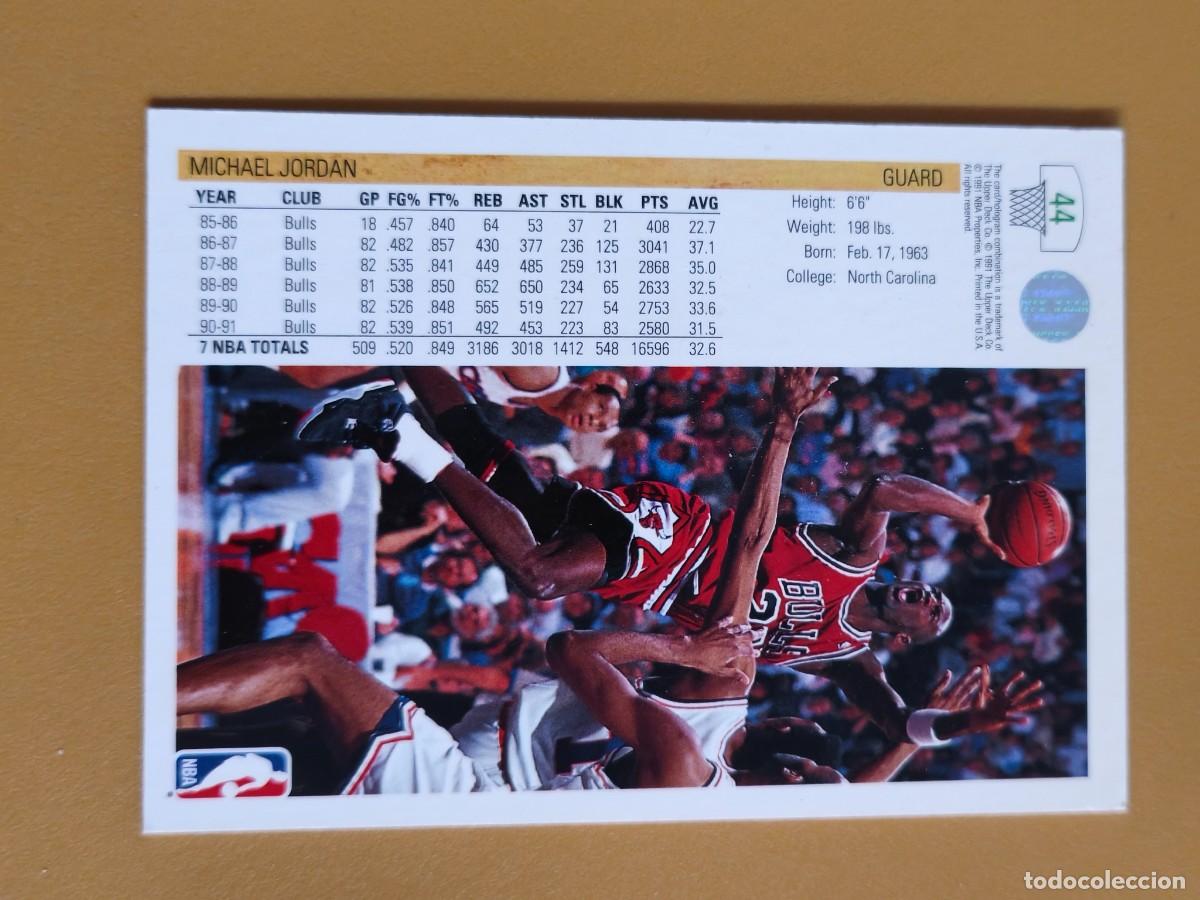Coleccionismo cromos antiguos: michael jordan, upper deck. hes back mach 1995 - Foto 2