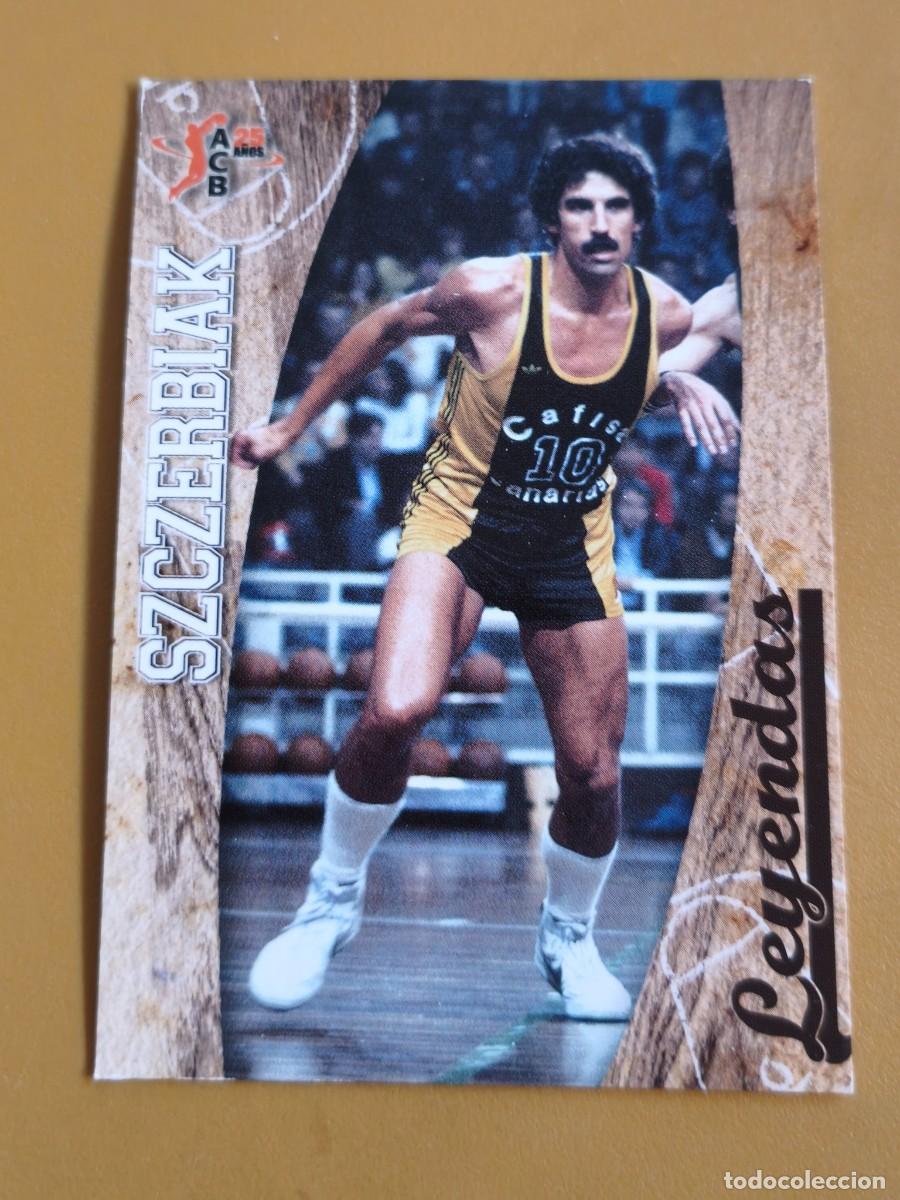 Coleccionismo cromos antiguos: szczerbiak, acb. leyendas