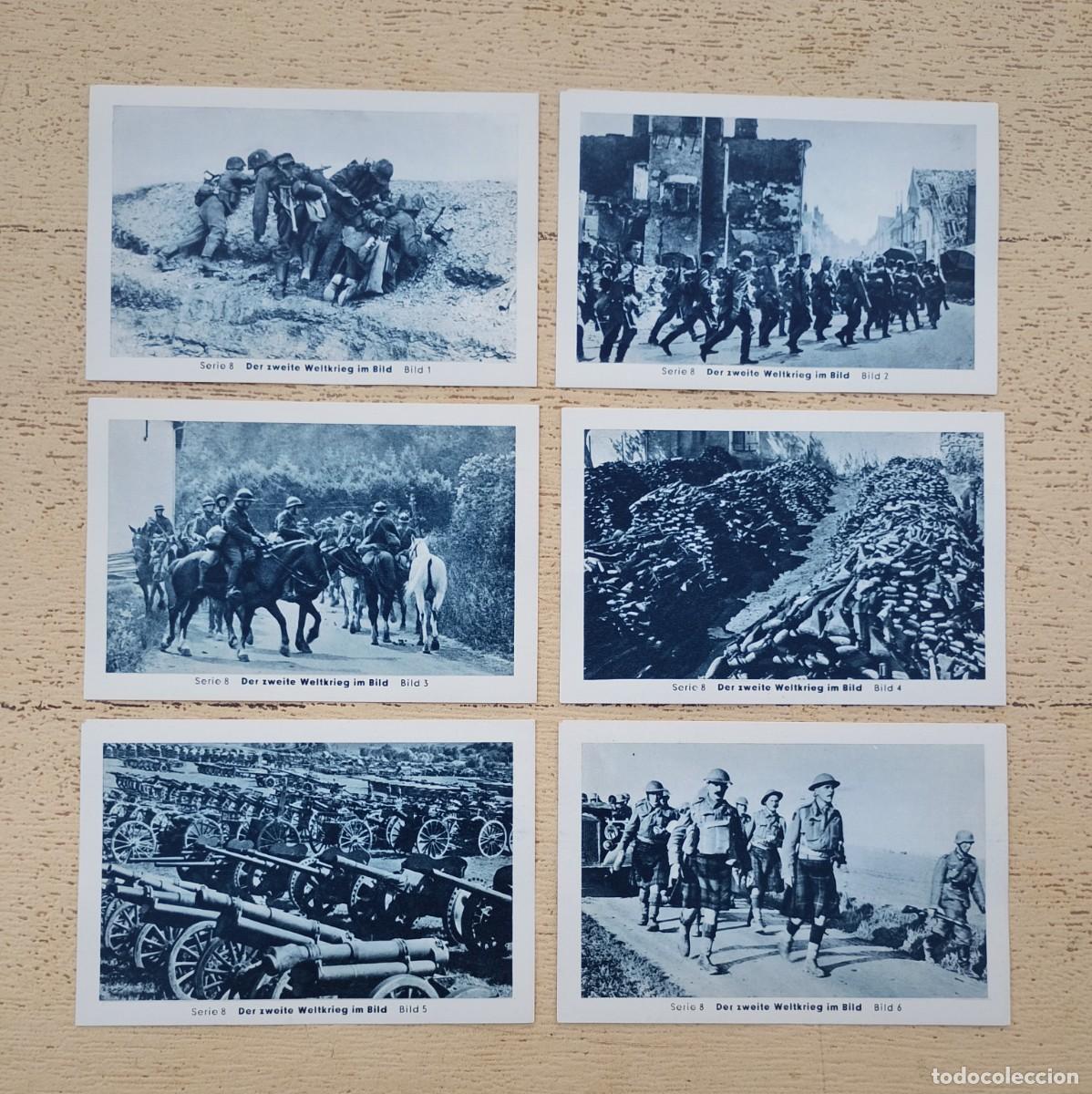 Coleccionismo cromos antiguos: Segunda Guerra Mundial Cromos Tabacalera Eilebrecht