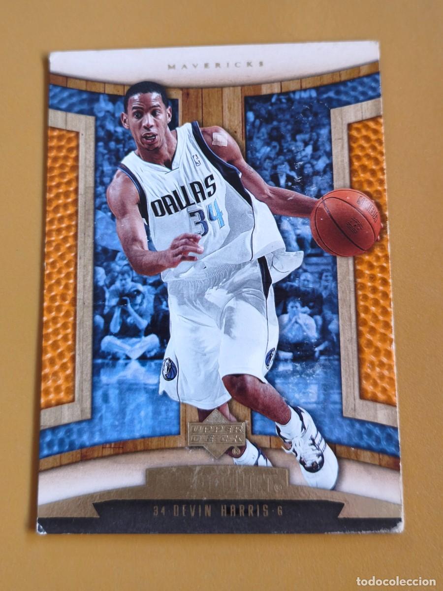 Coleccionismo cromos antiguos: devin harris, upper deck hardcourt 2006 07