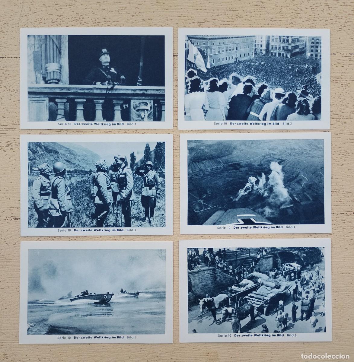 Coleccionismo cromos antiguos: Segunda Guerra Mundial Cromos Tabacalera Eilebrecht
