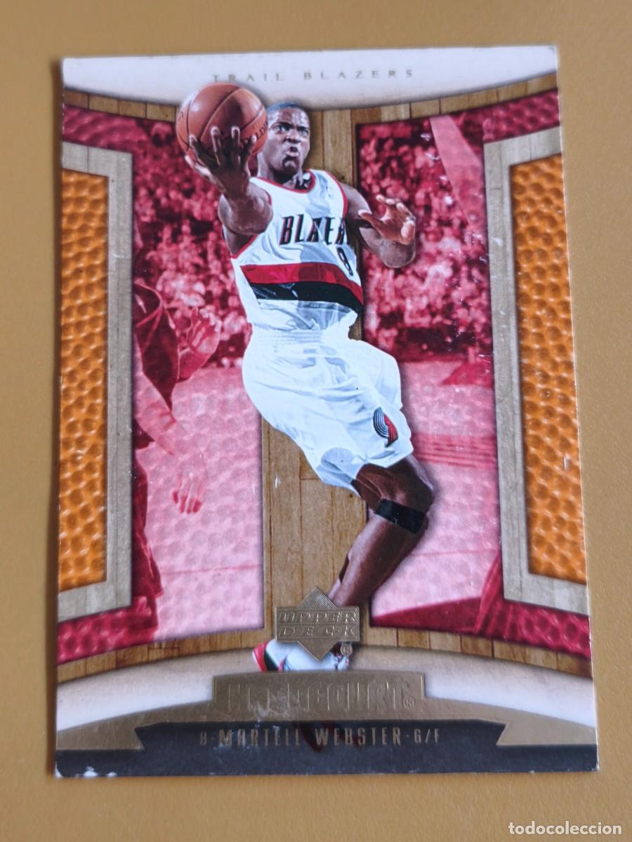 Coleccionismo cromos antiguos: martell webster, upper deck hardcourt 2006 07