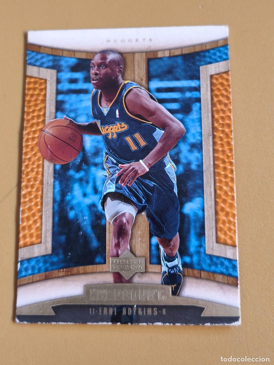 Coleccionismo cromos antiguos: earl boykins, upper deck hardcourt 2006 07