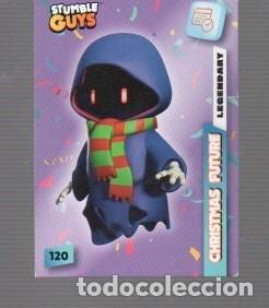 Coleccionismo cromos antiguos: CROMO DE STUMBLE GUYS DEL A&Ntilde;O 2023 CHRISTMAS FUTURE DE PANINI N&ordm; 120