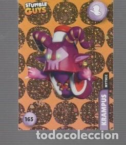 Coleccionismo cromos antiguos: CROMO DE STUMBLE GUYS DEL A&Ntilde;O 2024 XKRAMPUS MYYHICE DE PANINI N&ordm; 165