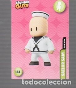 Coleccionismo cromos antiguos: CROMO DE STUMBLE GUYS DEL A&Ntilde;O 2024 SAYLOR COMMON DE PANINI N&ordm; 183