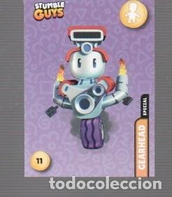Coleccionismo cromos antiguos: CROMO DE STUMBLE GUYS DEL A&Ntilde;O 2024 GRARHEAD SPECIAL DE PANINI N&ordm; 11