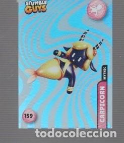 Coleccionismo cromos antiguos: CROMO DE STUMBLE GUYS DEL A&Ntilde;O 2024 CARPICORN MYTIHIE PANINI N&ordm; 159