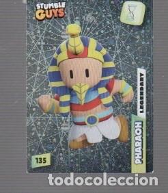 Coleccionismo cromos antiguos: CROMO DE STUMBLE GUYS DEL A&Ntilde;O 2024 PHARAOH LEGENDARY PANINI N&ordm; 135