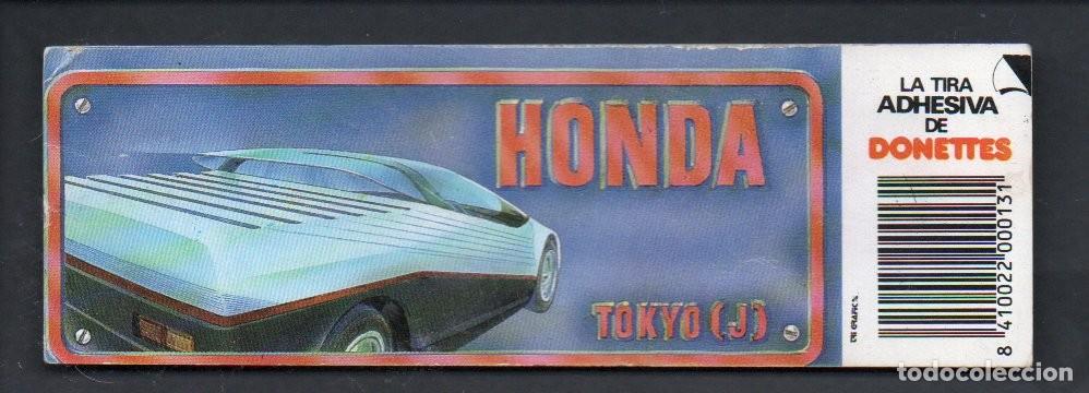 Coleccionismo cromos antiguos: ANTIGUO CROMO, LA TIRA ADHESIVA DE DONETTES - HONDA - TOKYO (J). SIN PEGAR.