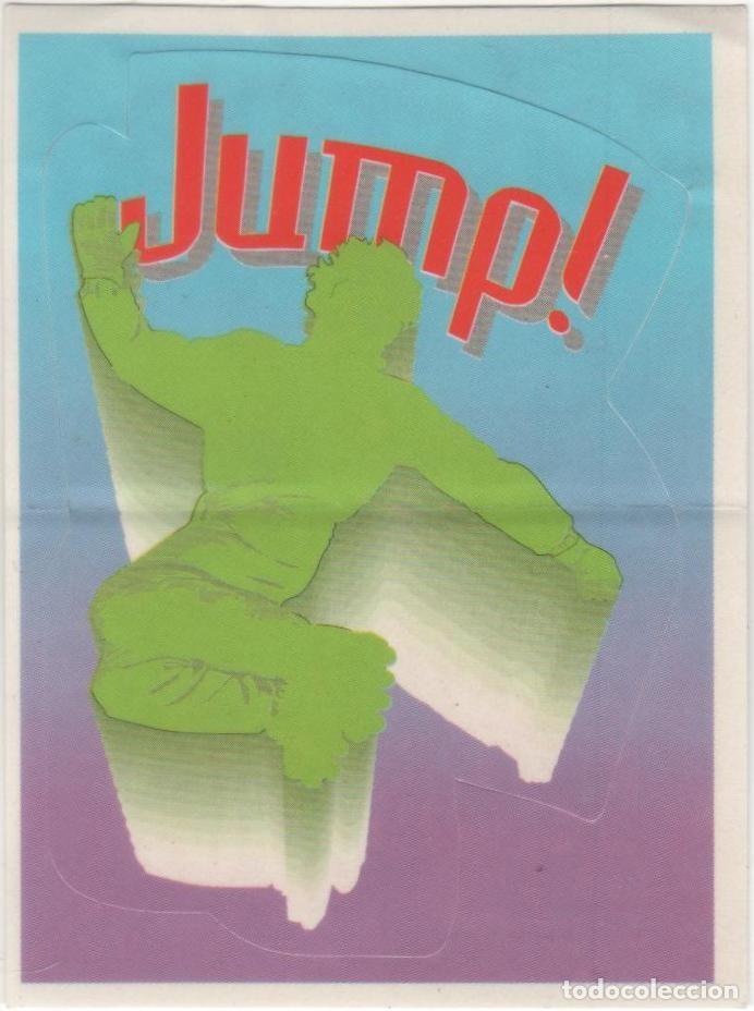 Coleccionismo cromos antiguos: PASTELITO PANRICO COLECCI&Oacute;N ROLLER-BLAD ROLLER ADHESIVOS N&ordm; 22 Jump! CROMO PATINAJE CROMOS A&Ntilde;OS 90
