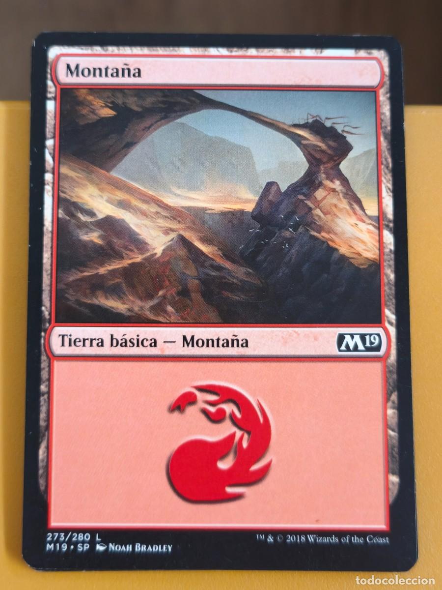 Coleccionismo cromos antiguos: magic the gathering, monta&ntilde;a