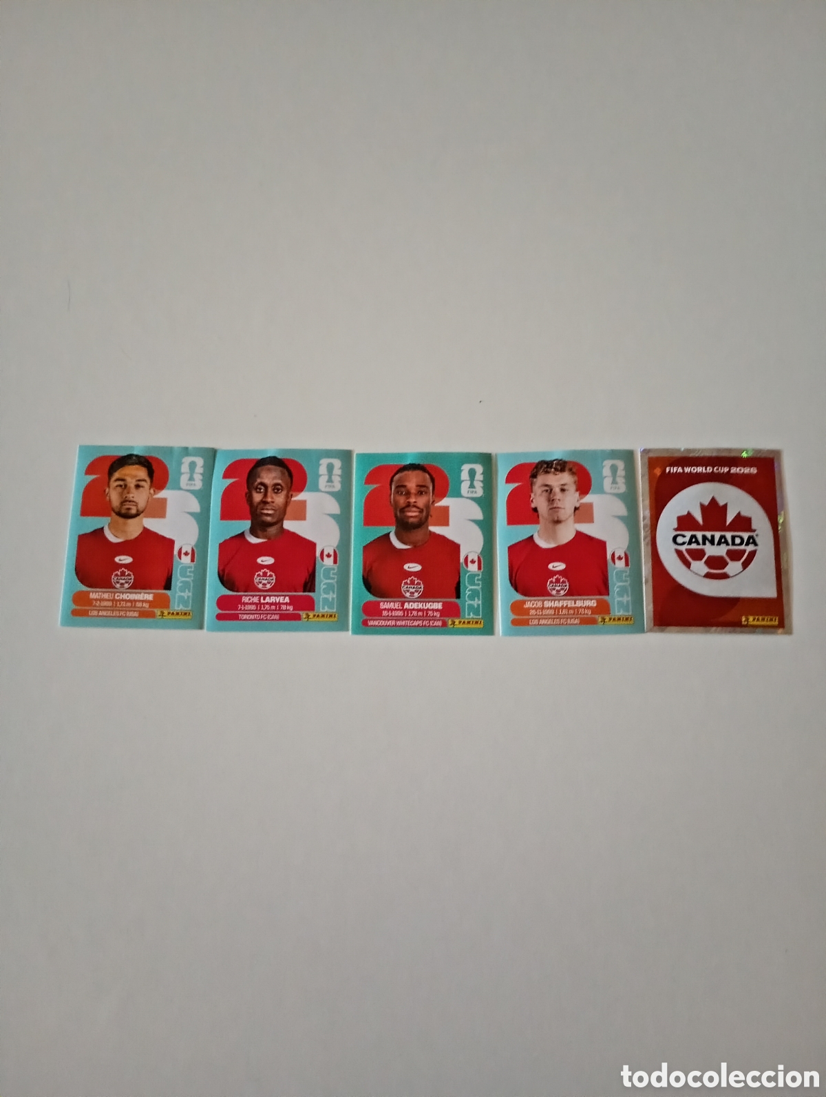 Coleccionismo cromos antiguos: lote cromos Canad&aacute; mundial usa 2026 panini