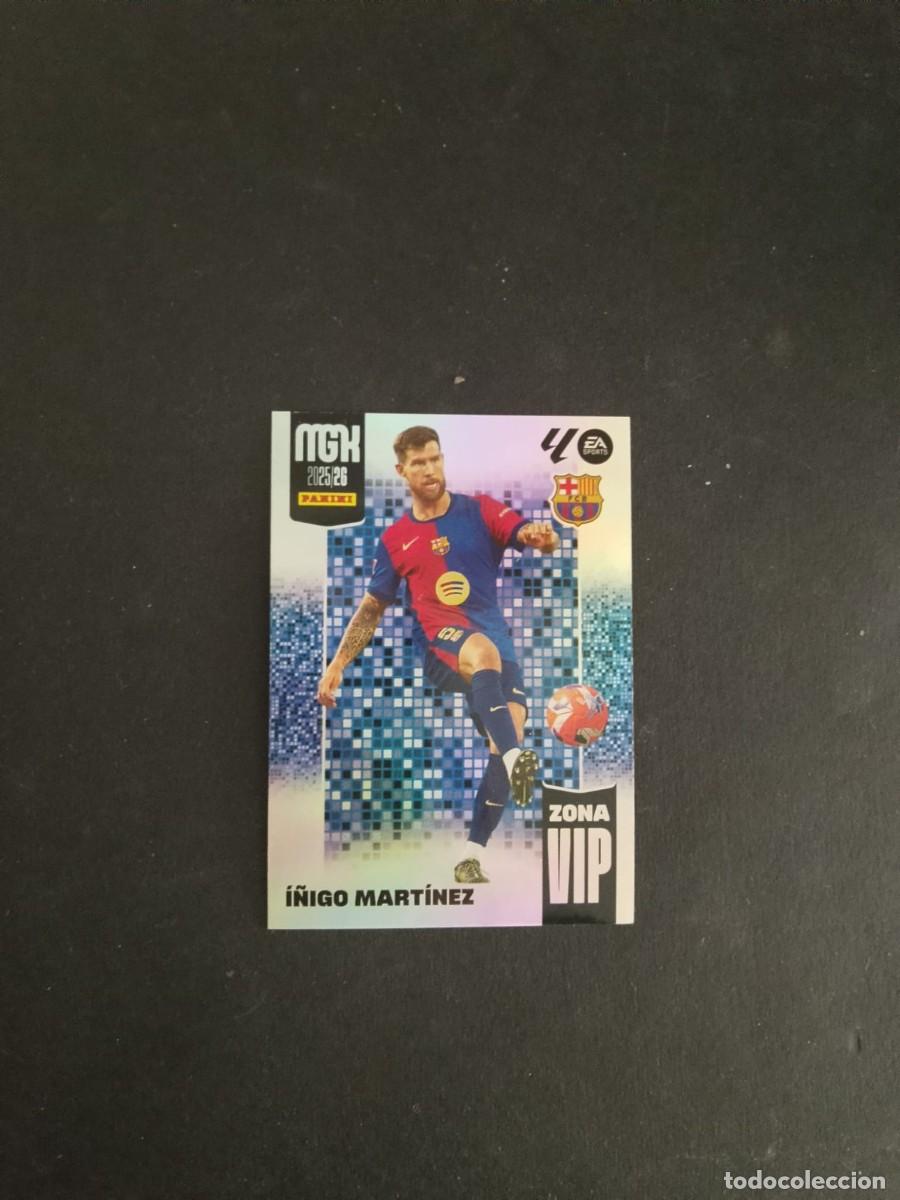 Coleccionismo cromos antiguos: I&ntilde;igo Matinez 396 Zona vip megacracks 25/26