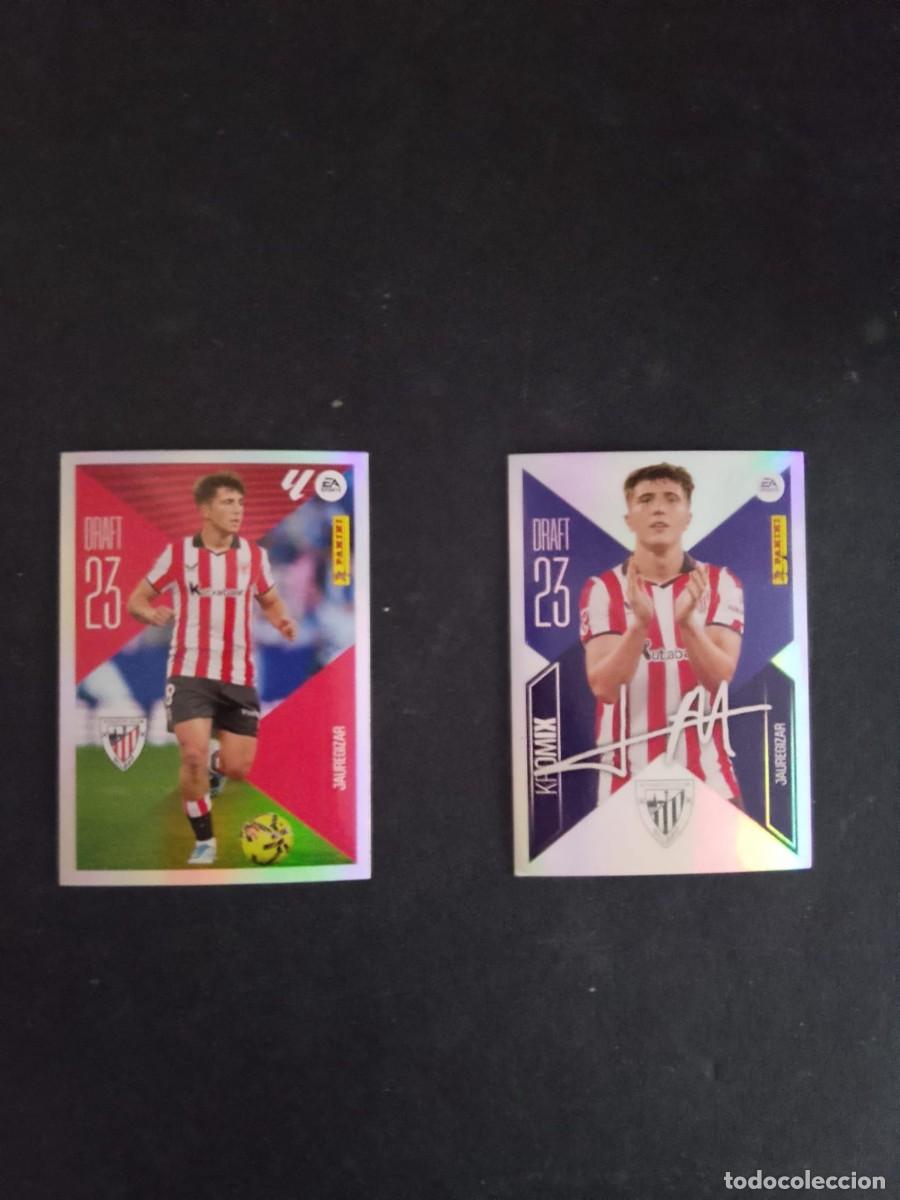 Coleccionismo cromos antiguos: Pack Jaureguizar la liga este 26/27 draft 23 y draft 23 kromi