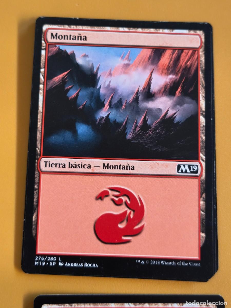 Coleccionismo cromos antiguos: magic the gathering, monta&ntilde;a