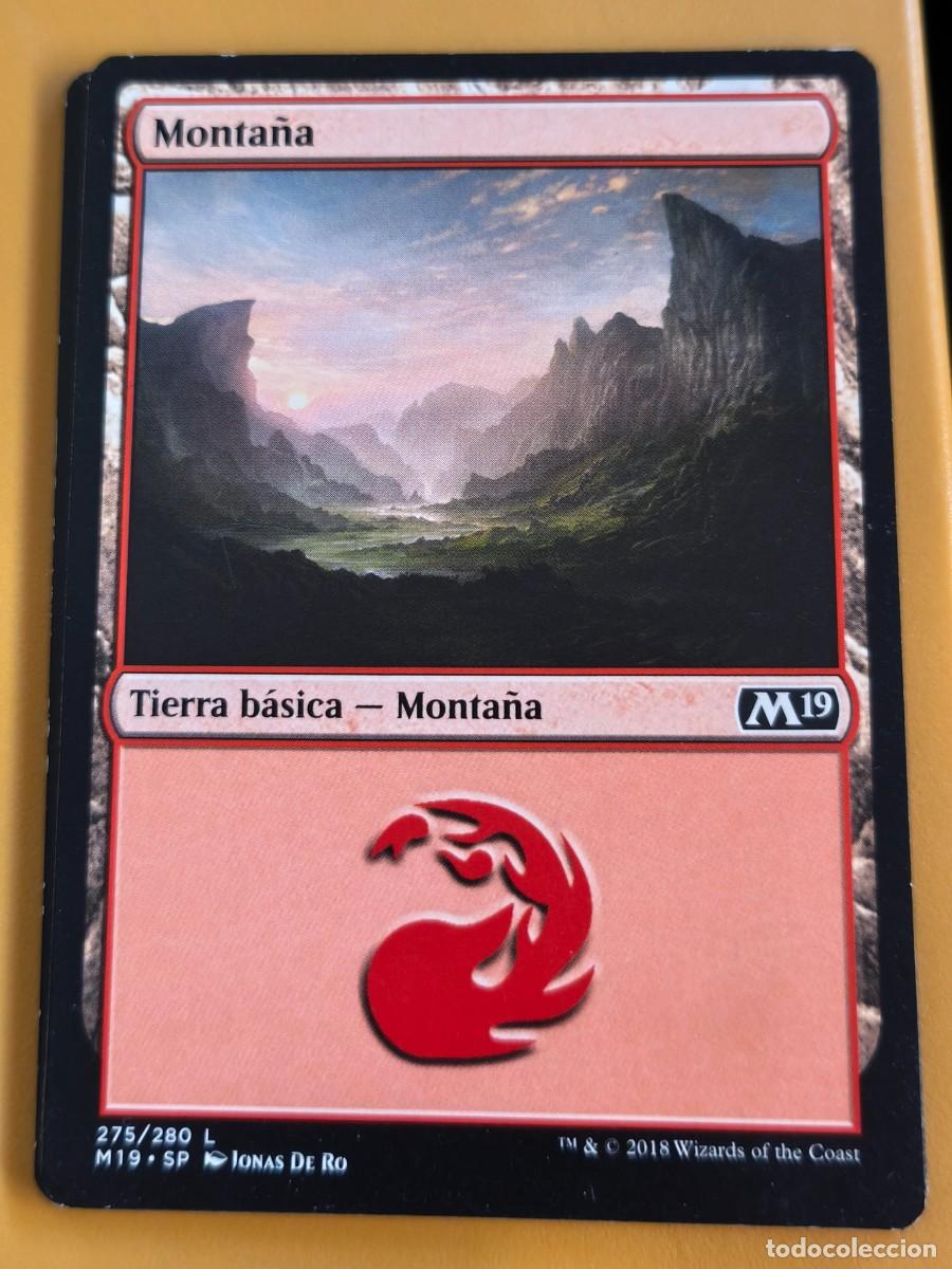 Coleccionismo cromos antiguos: magic the gathering, monta&ntilde;a M19