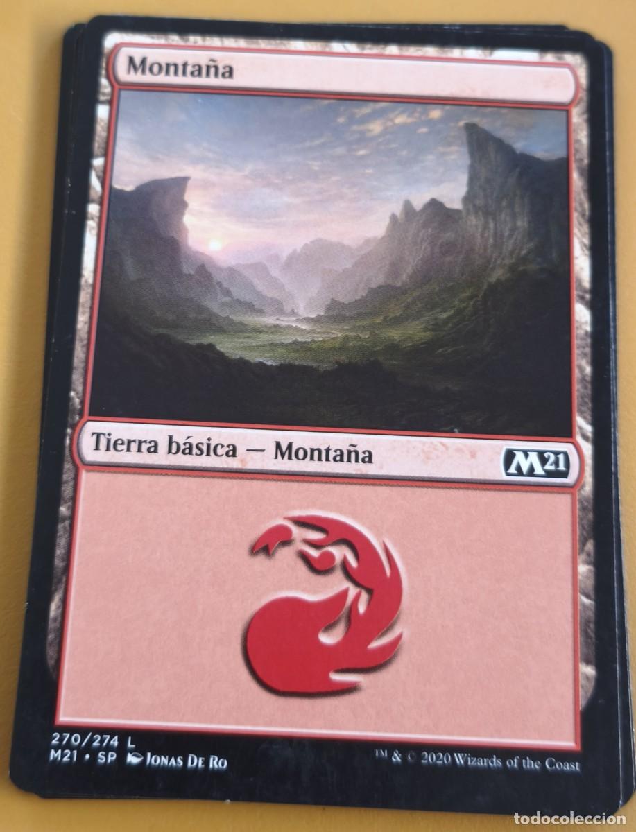 Coleccionismo cromos antiguos: magic the gathering, monta&ntilde;a M21