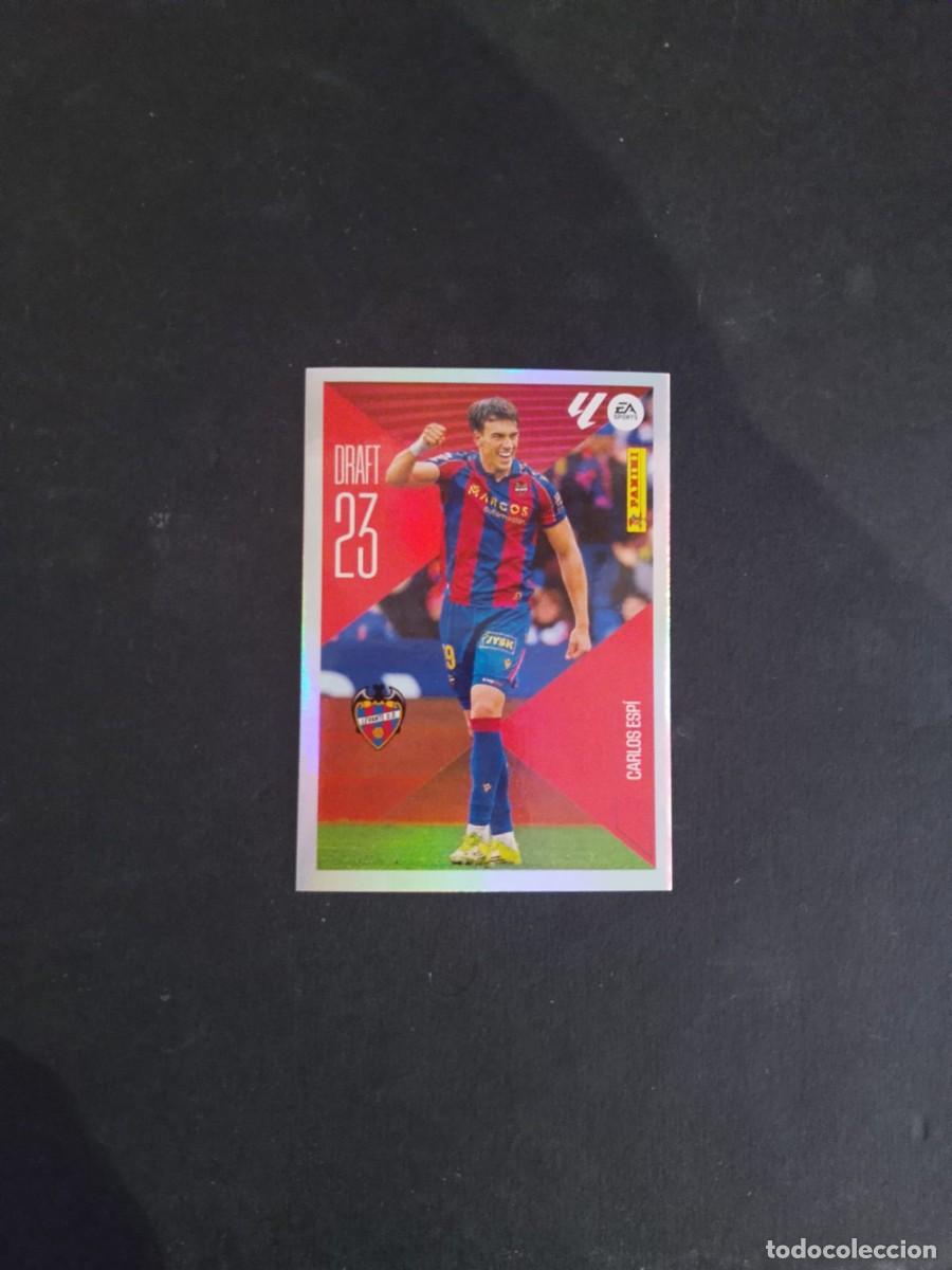 Coleccionismo cromos antiguos: Carlos Esp&iacute; draft 23 4 la liga este 26/27
