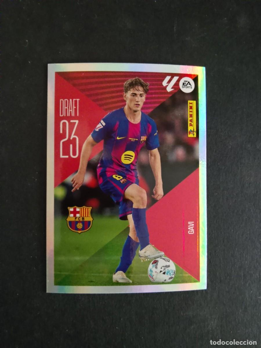 Coleccionismo cromos antiguos: Gavi Draft 23 8 la liga este 26/27