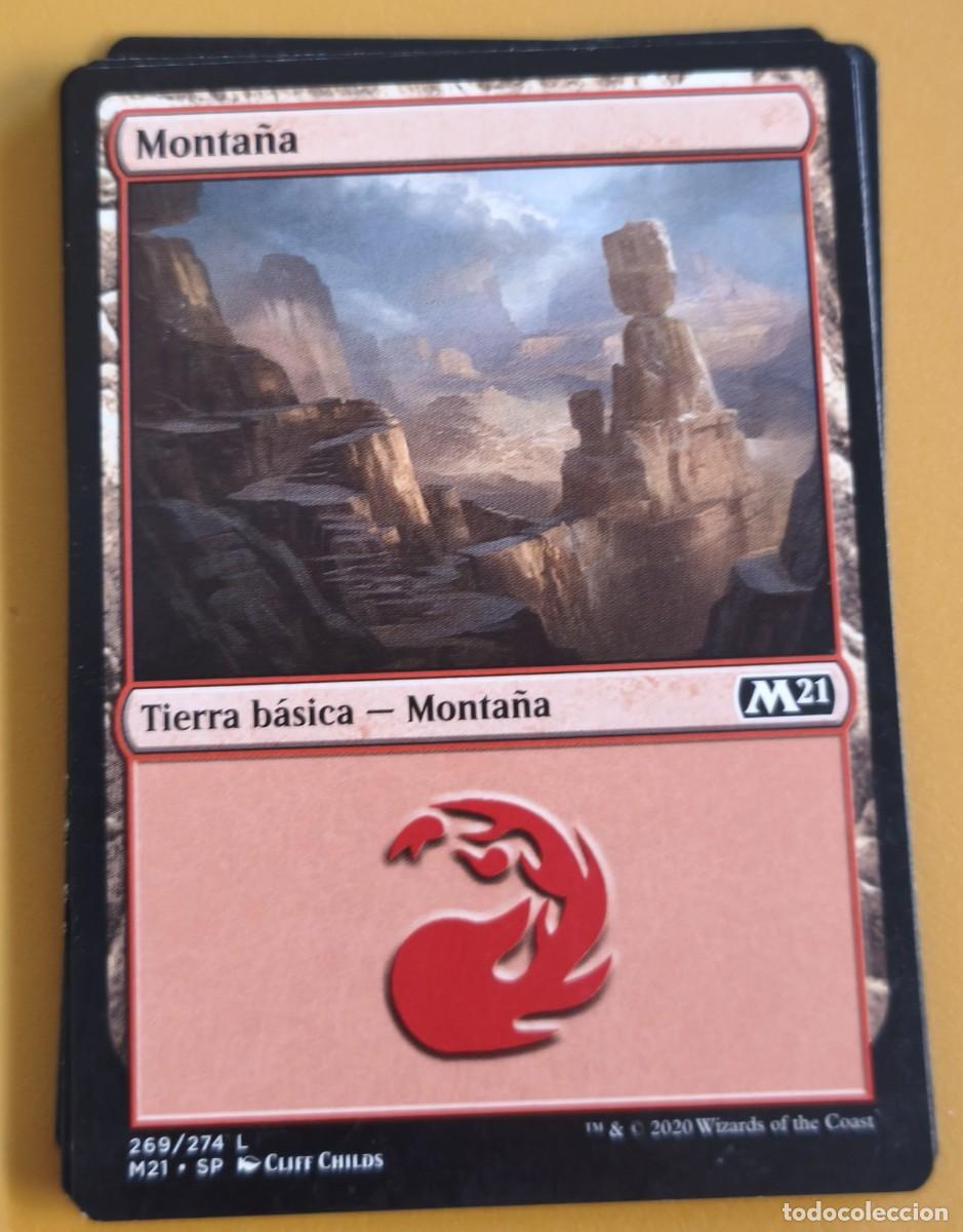 Coleccionismo cromos antiguos: magic the gathering, monta&ntilde;a M21