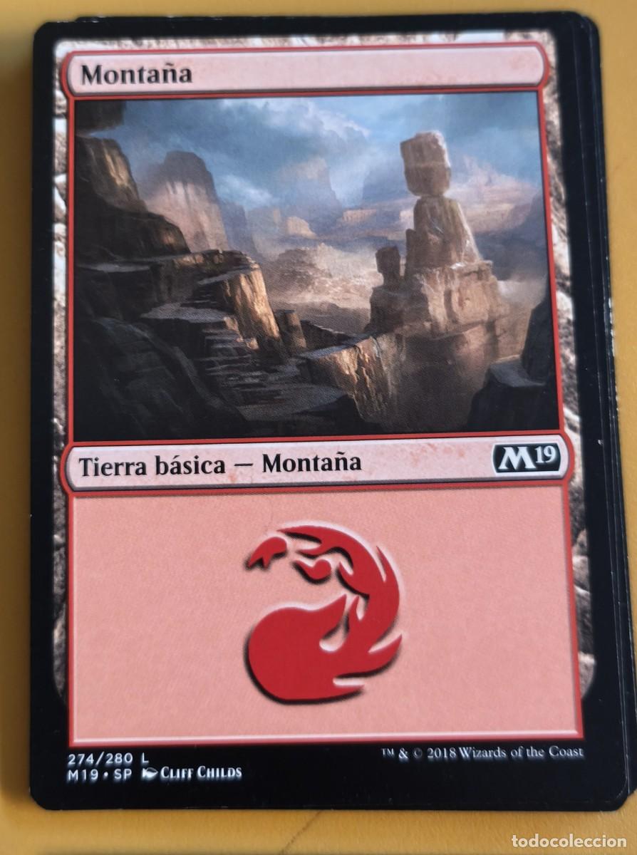 Colecionismo Cromos antigos: magic the gathering, monta&ntilde;a M19