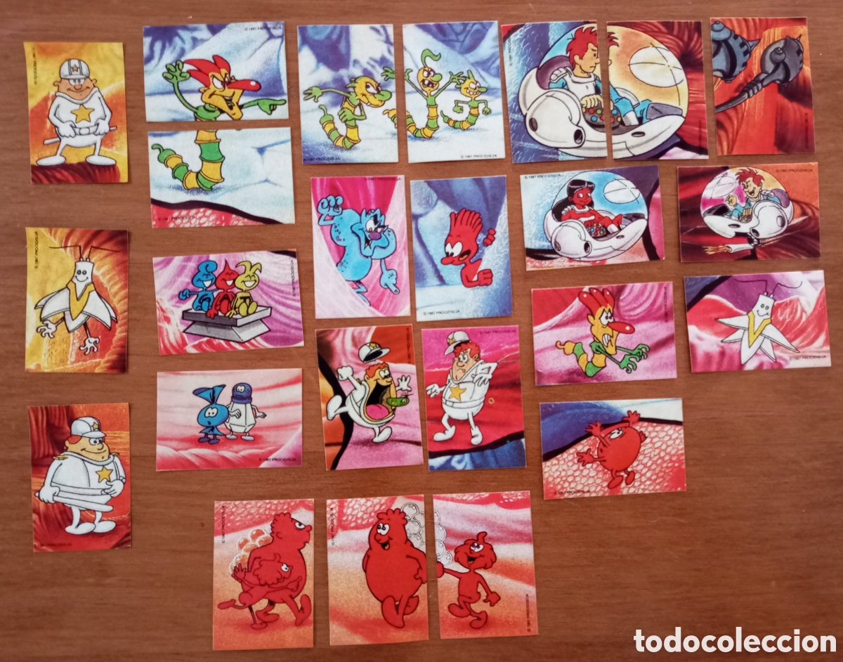 Coleccionismo cromos antiguos: Cromos Autoadhesivos A&ntilde;os 80 Erase una vez la vida