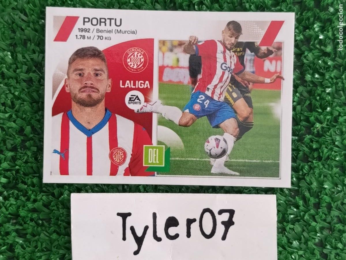 Coleccionismo cromos antiguos: PORTU GIRONA FICHAJE 50 LIGA ESTE 2023 2024 23 24