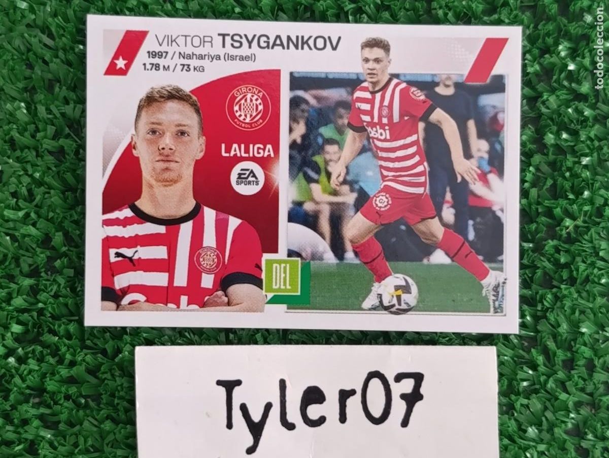Coleccionismo cromos antiguos: TSYGANKOV GIRONA 18 LIGA ESTE 2023 2024 23 24